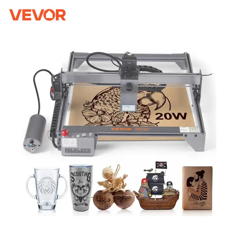 VEVOR 20W Laser Engraver Output Laser Engraving Machine 15.7\