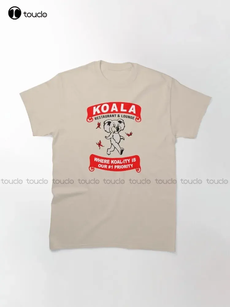 Koala Restaurant And Lounge Trending T-Shirt Custom Aldult Teen Unisex Digital Printing Tee Shirts Custom Gift Xs-5Xl Tshirt