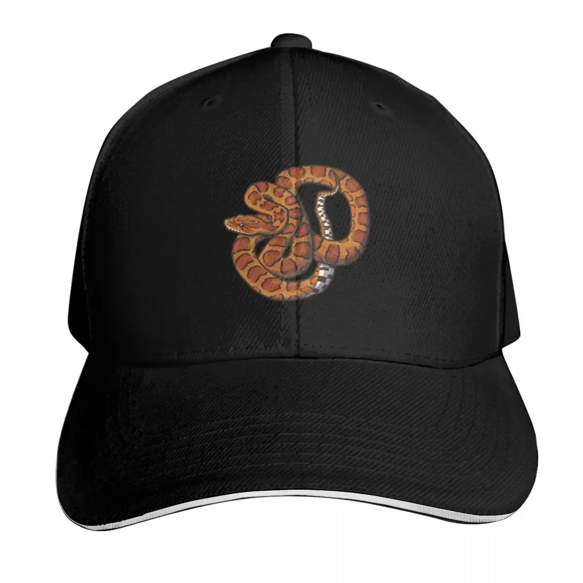 

Okeetee Corn Snake Baseball Cap Icon Brand Man cap Rugby Sunhat Caps For Men Women's