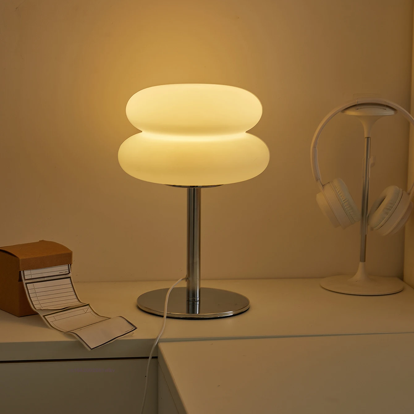 Lamp bedside table LED lamps mushroom table lamp USB Plug 9-level brightness dimming ambient light