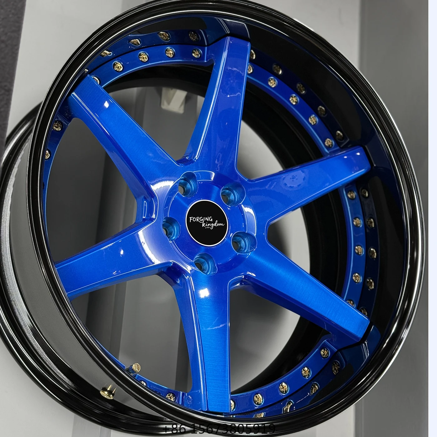 

High-End 19-23 Inch Two-Piece Forged Aluminum Alloy Car Wheels Multi-Spoke Design 40mm PCD Spacings (5*108/120/130) New FORGING