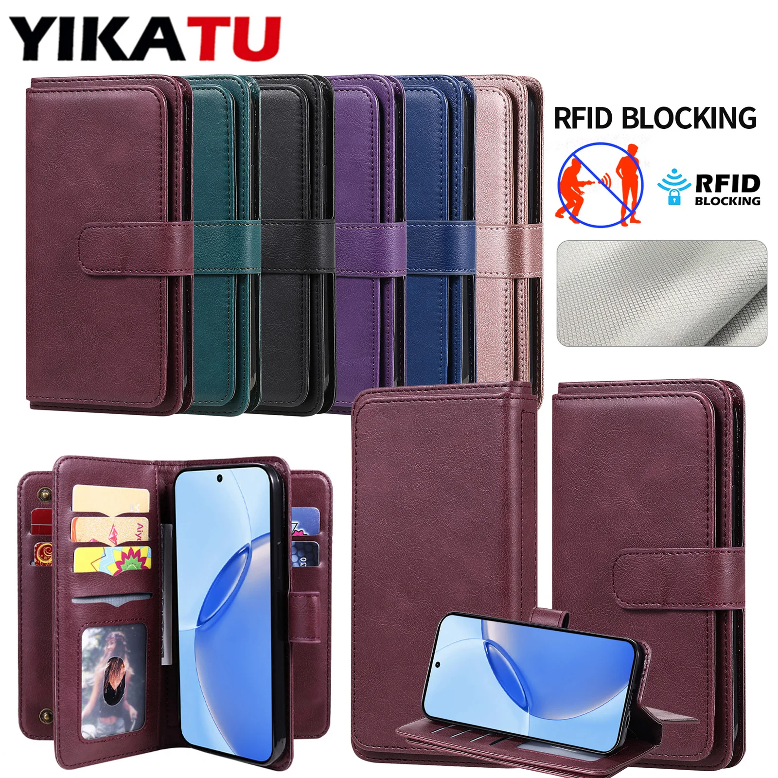 

Wallet Case For OPPO A96 A95 A94 A93 A92 A79 A78 A76 A74 A73 2020 4G A72 A60 A58 A54 A52 A38 A36 A18 A17 A15 A12 5G Phone Funda