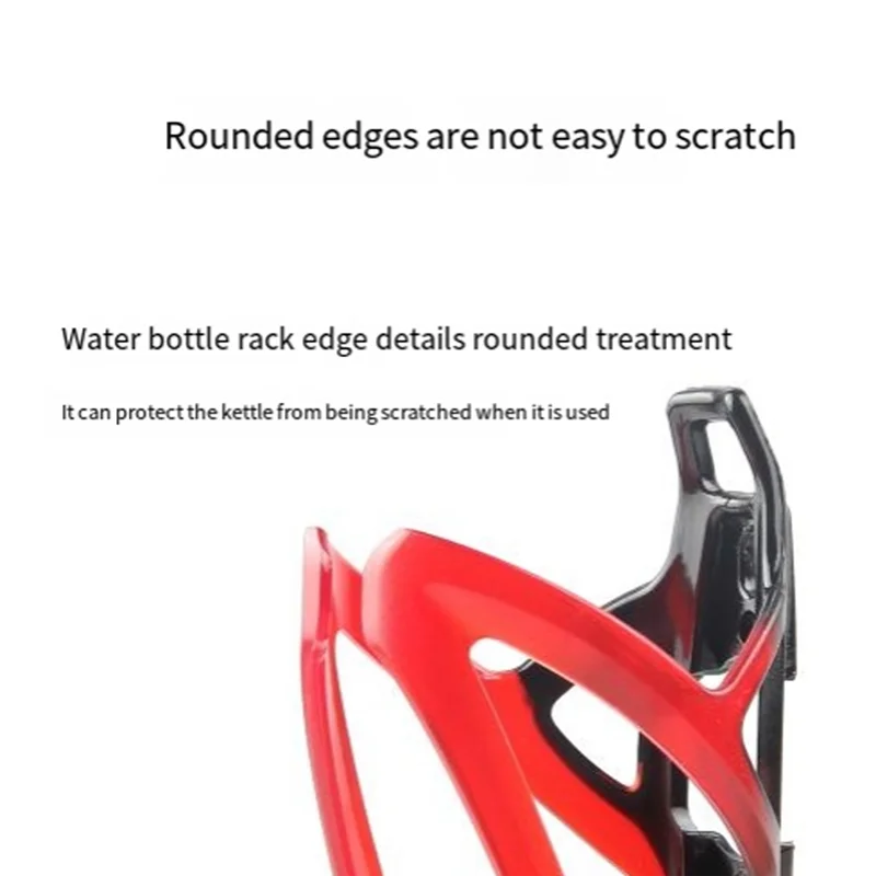 자전거 그라데이션 물병 홀더, 2색 PC 사이클링 액세서리