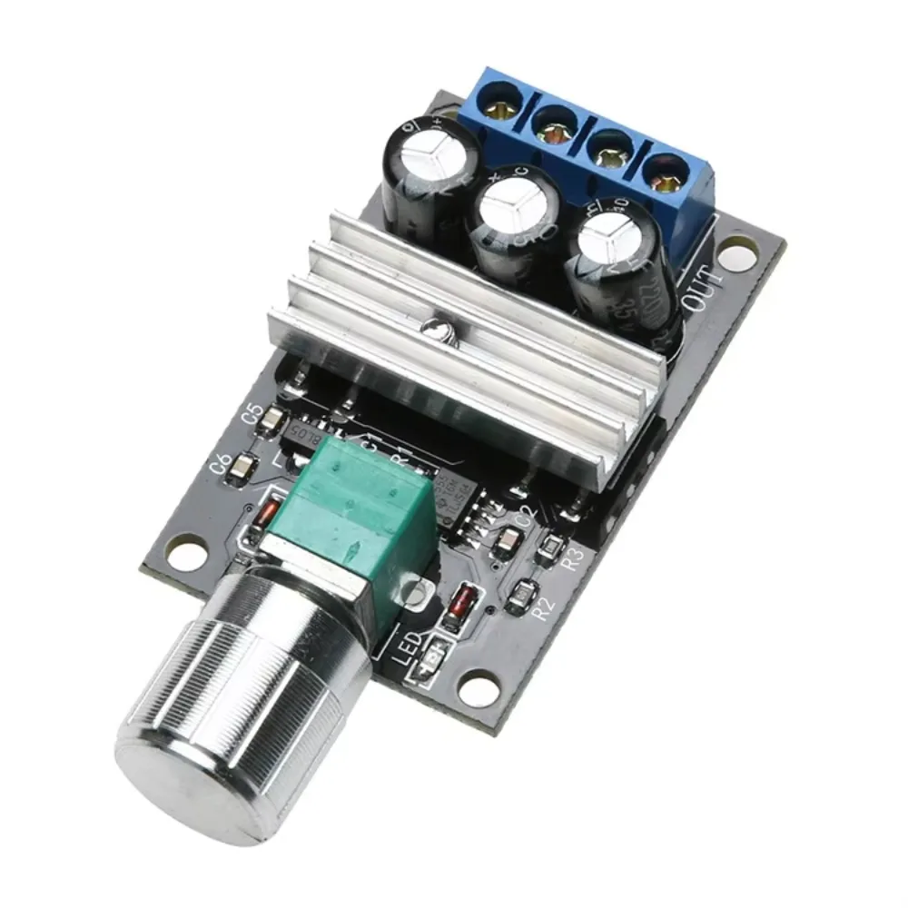 

10pcs/lot DC6-28V PWM DC Motor Speed Controller Module Switch Variable Regulator Adjustable Control Governor
