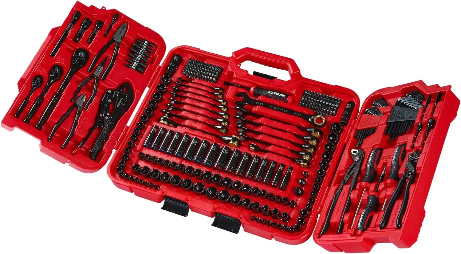 For TRUE MECHANIC™ 312-Piece Mechanics Tool Set and Socket Set, Professional, SAE/Metric