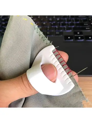 1pc Easy Sewing Guide for Beginners & Seniors - Plastic Hand Sewing Tool with 4mm & 3mm Spacing for DIY Crafting
