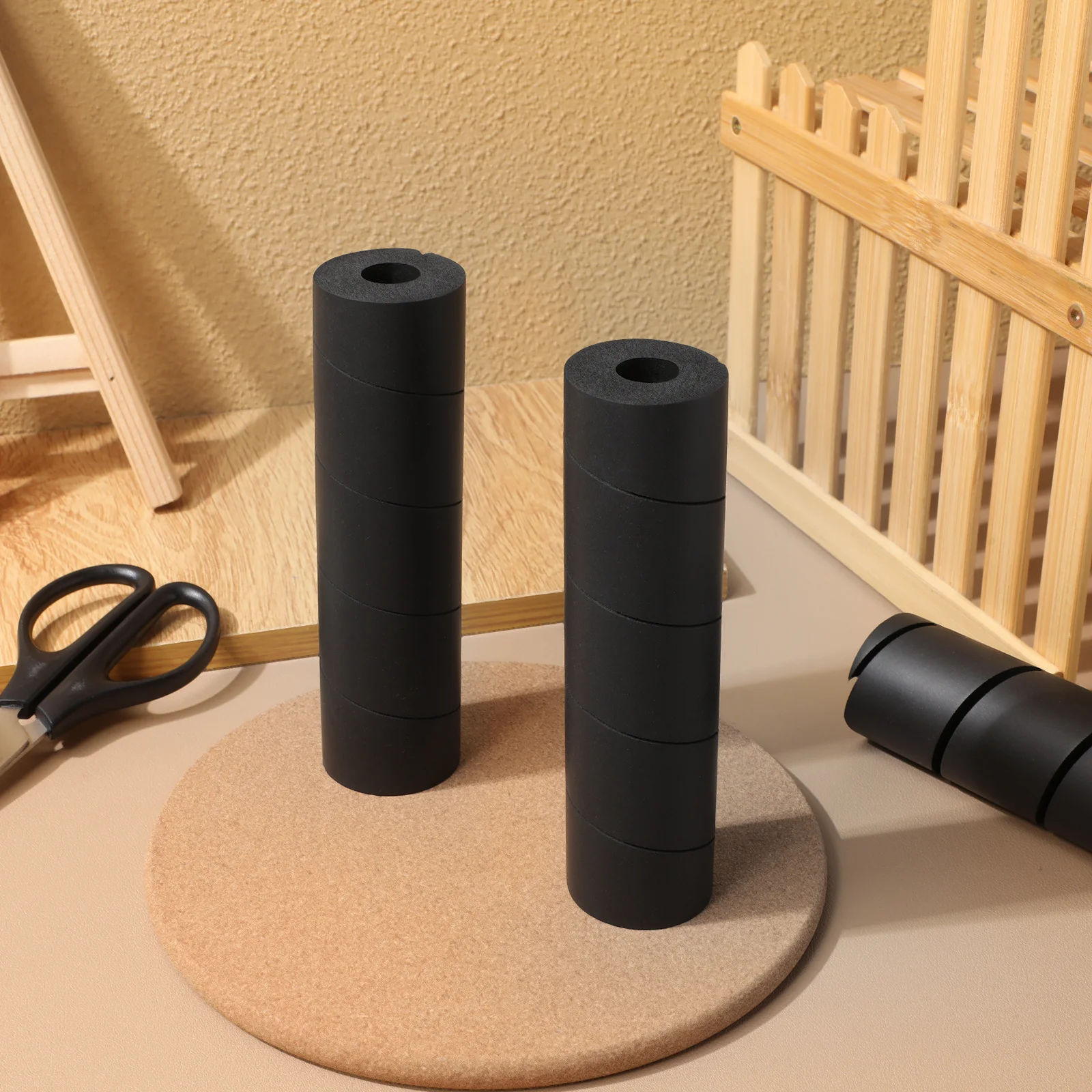 

4 pcs Bed Frame Toe Protectors Adjustable Epdm Rubber Furniture Leg Covers Stub Prevention Collision Cushion For Beds Chairs