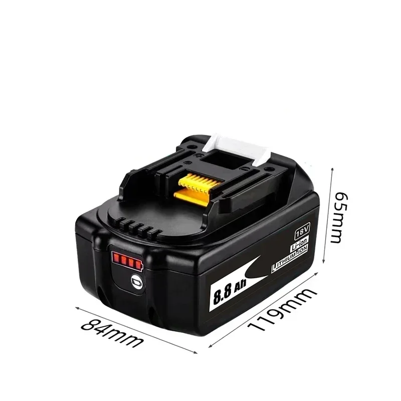 

Latest Upgraded BL1860 Rechargeable Battery 18 V 8800mAh Lithium ion for Makita 18v Battery BL1840 BL1850 BL1830 BL1860B LXT400