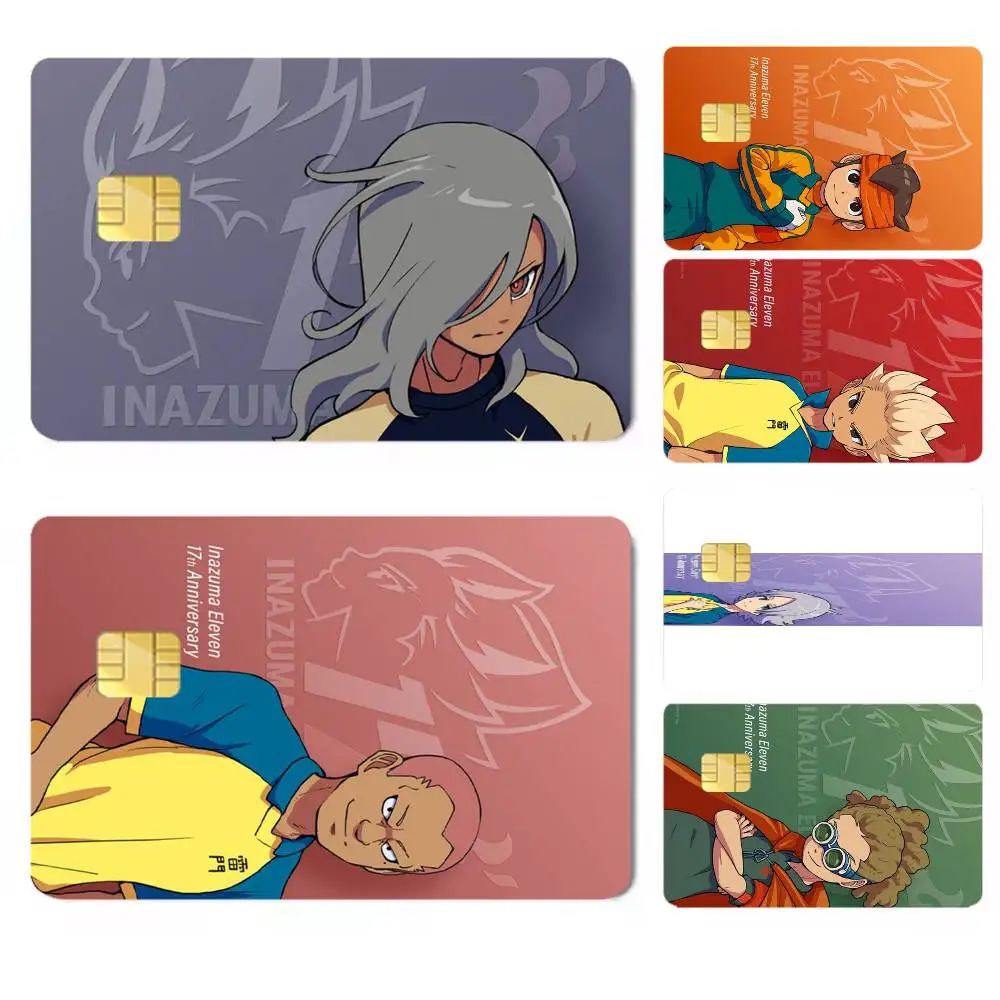Cool guys-s Football-l InazumaS Eleven Credit Card HD Stickers Premium matte film effectively fingerprints and daily abrasion.
