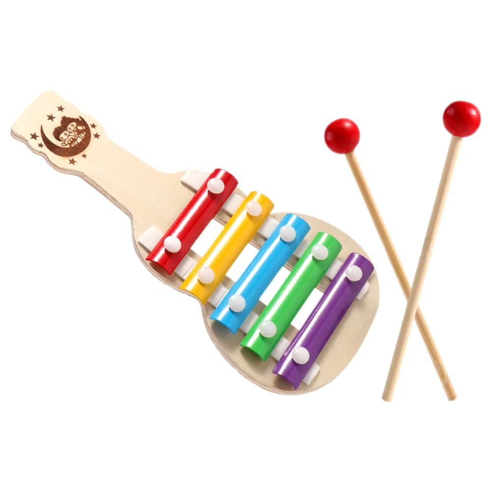 Xylophone Hand Knocking Music Toy Mallets Percussion Instruments Enlightening Blocks