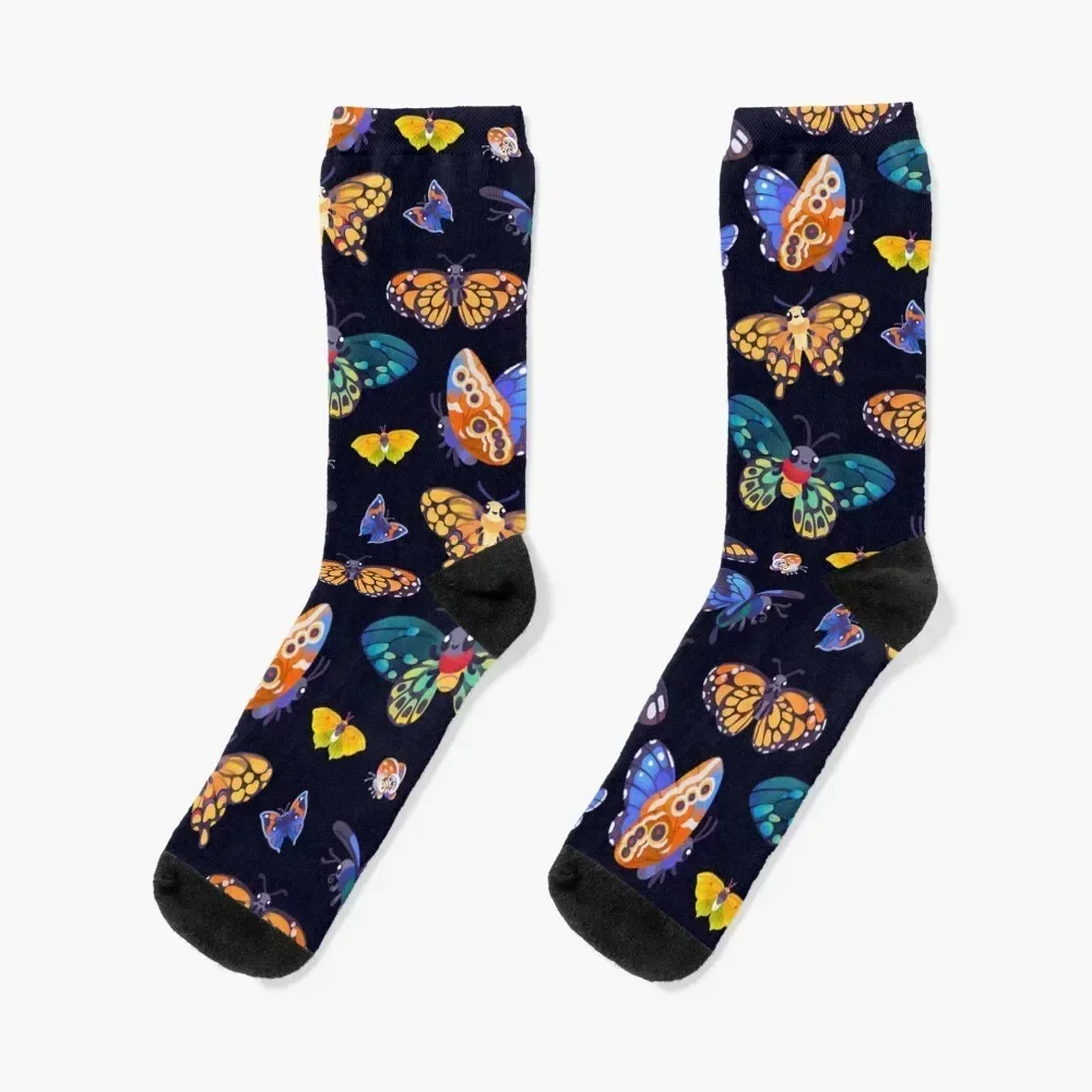 

Butterflies Day Socks crazy hip hop Heating sock gifts Mens Socks Women's