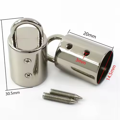 5/10/20Pcs 14mm Bag Metal Buckles Handbag Strap Tassel Cap Clasp Hook Connector Hanger Rope Cord Lock DIY Hardware Accessories - Image 8