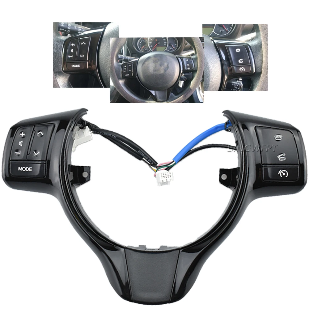 Hot Sale High Quality Steering Wheel Switches Buttons For Toyota Vitz / Yaris 2012 2013 2014 2015 2016 2017