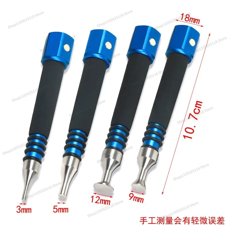 For Car Dent Repair Tool, Blue Repair Pen 4-piece Set, Dent Repair Tapping Leveling Pen Sheet Metal Free