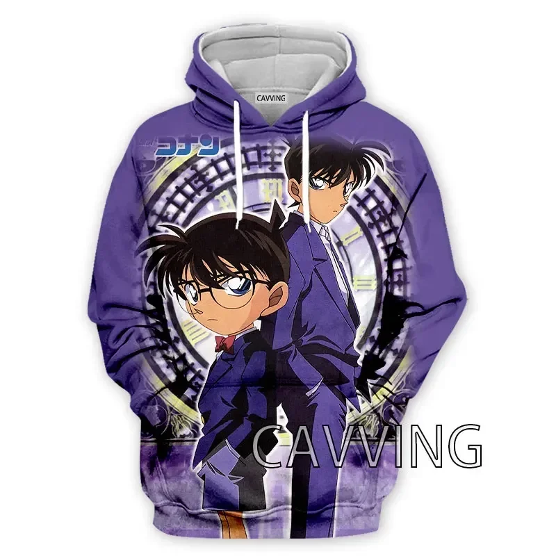 New Fashion Detective Conan 3D Printed Streetwear Men/women Hoodies Sweatshirt Fashion Hooded Pullover Boys/Girls Jackets Tops