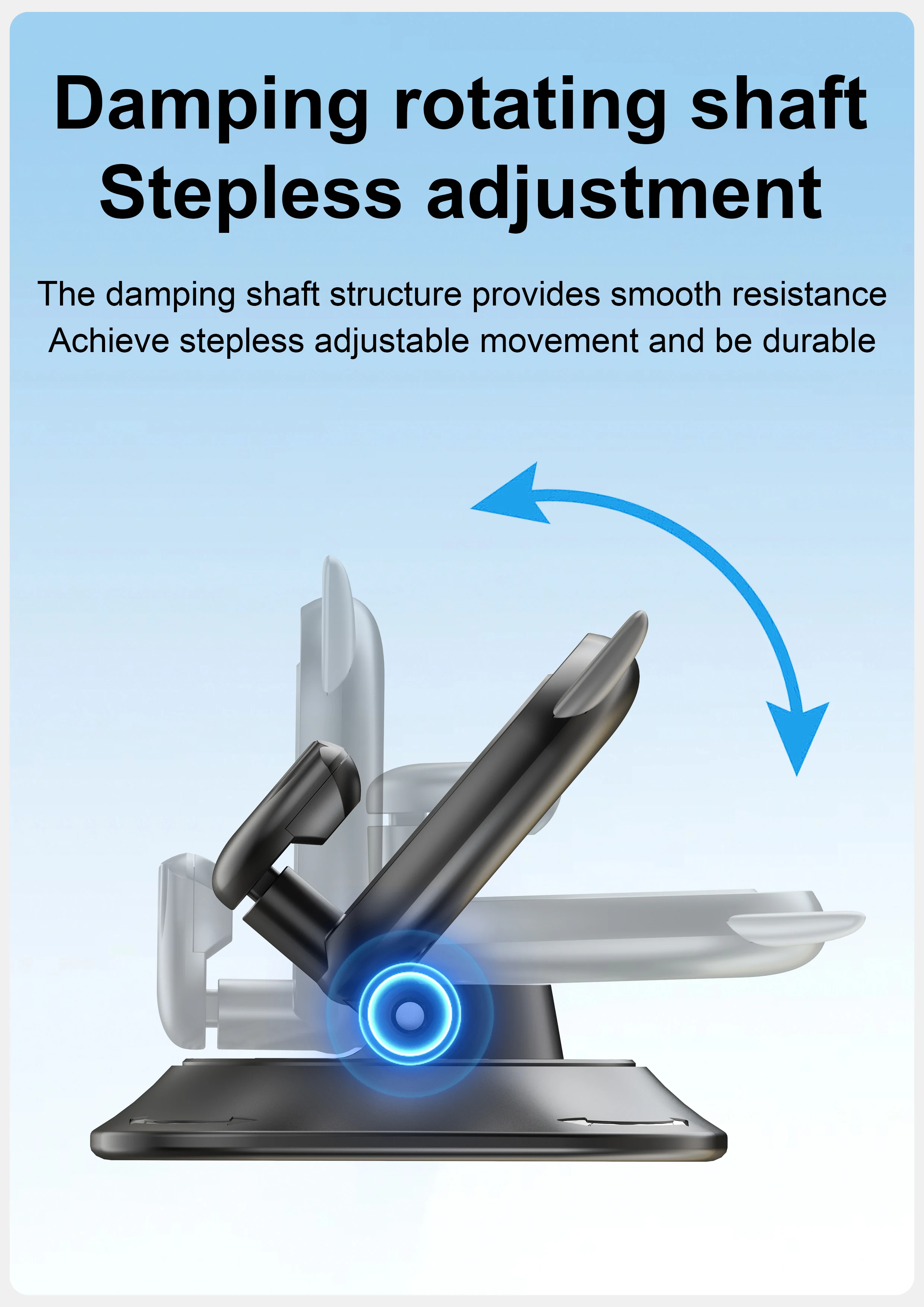 360 Degree Rotating Non-Slip Car Phone Holder Mat Dashboard Cell Phone Stand Compatible with All Smartphones - view 4