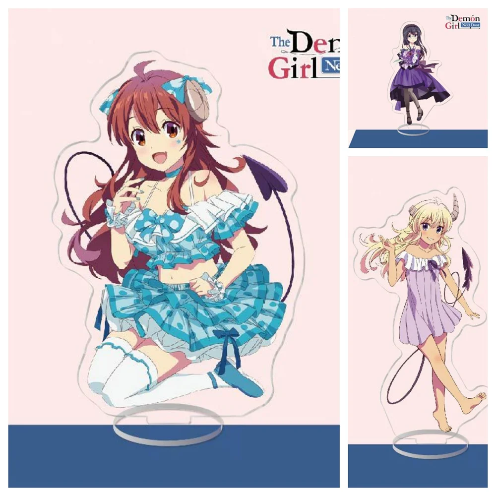 15CM Anime Machikado Mazoku Acrylic Stand Model Cosplay Characters Ornament  Accessories Goods Collection Gifts