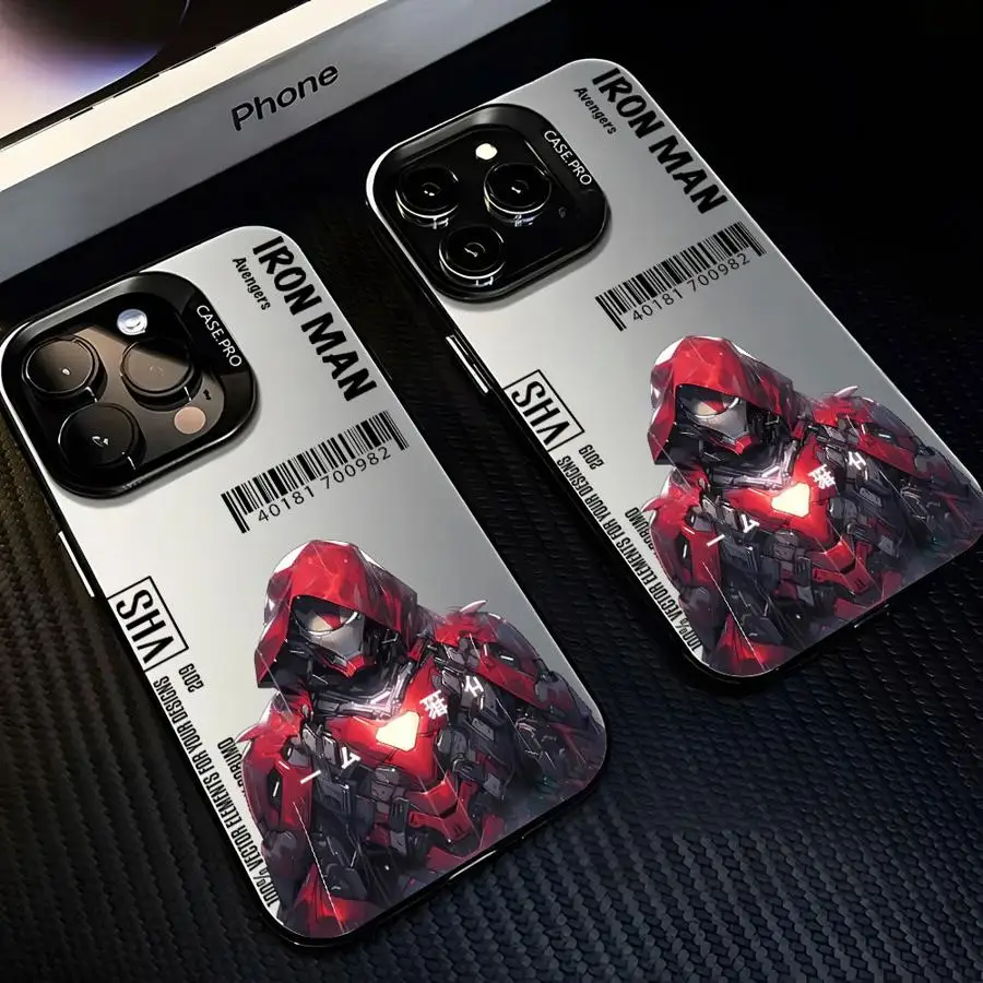 Marvel Avengers Heroes Phone Case for iPhone 15 14 13 16 12 11 Pro Max 16Pro 15 Plus 14Pro Max 12 Pro 14 Plus Cover Capa