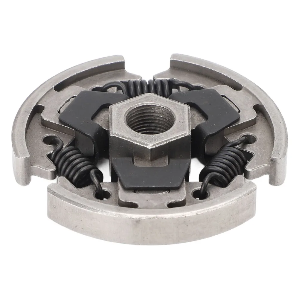 Reliable Iron Clutch Replacement Dark Silver Easy to Install Chainsaw Parts Compact String Trimmer Parts for MS171 MS181 MS211