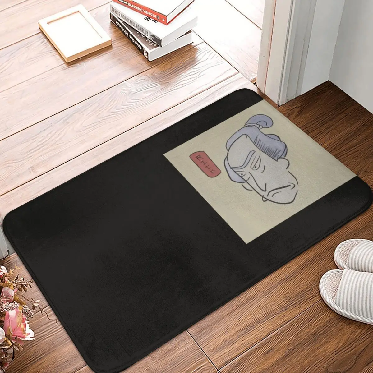 Rick Old Japan Non-slip Doormat Floor Mat Antiwear Carpet Rug for Kitchen Entrance Home Bathroom Living room Footpad Mats