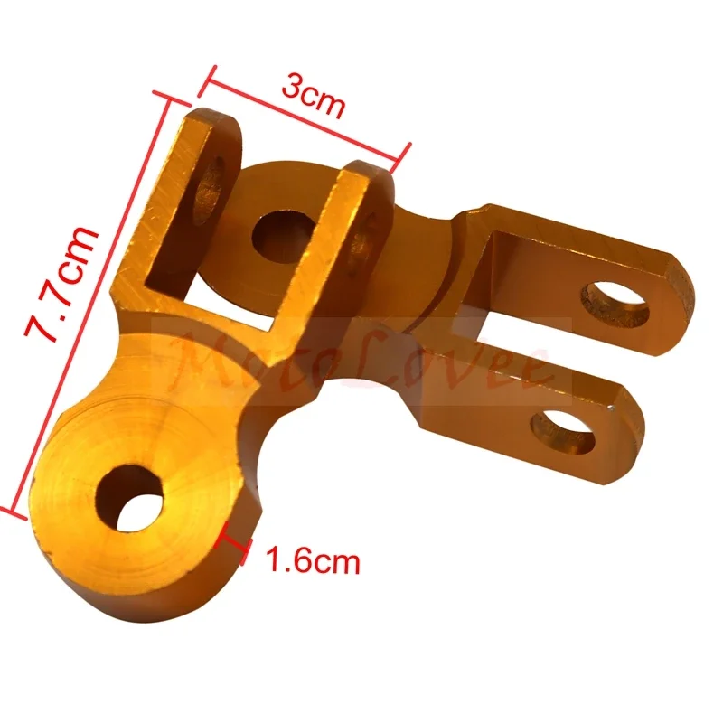 Motolovee Motorcycle Shock Absorber Heightening Device Holder Scooter Motorcycle Damper Shocker Height Increase Part