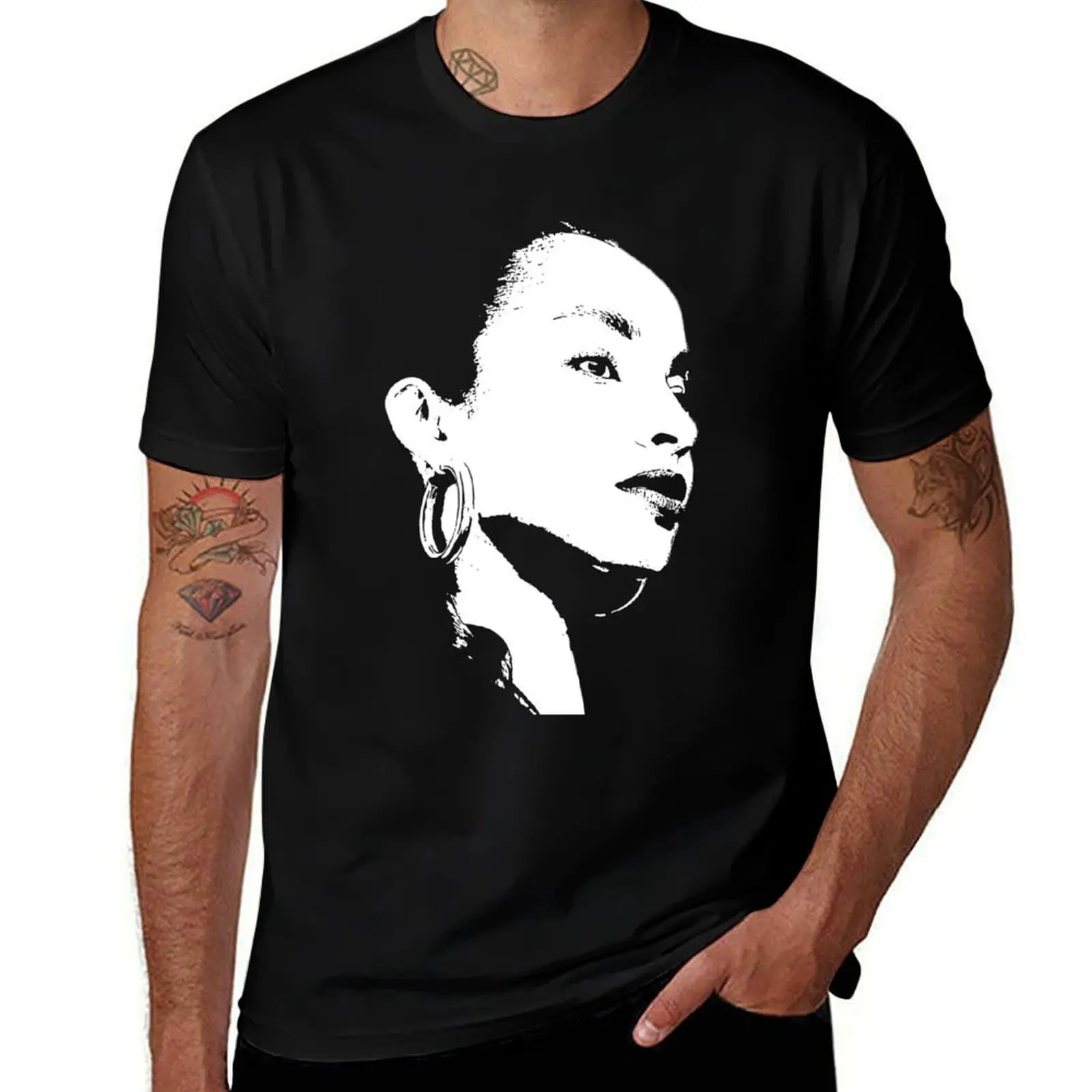 

Mens Funny Sade Adu Awesome For Music Fans T-Shirt Funny t-shirt croswit shirt man mens t shirts top quality