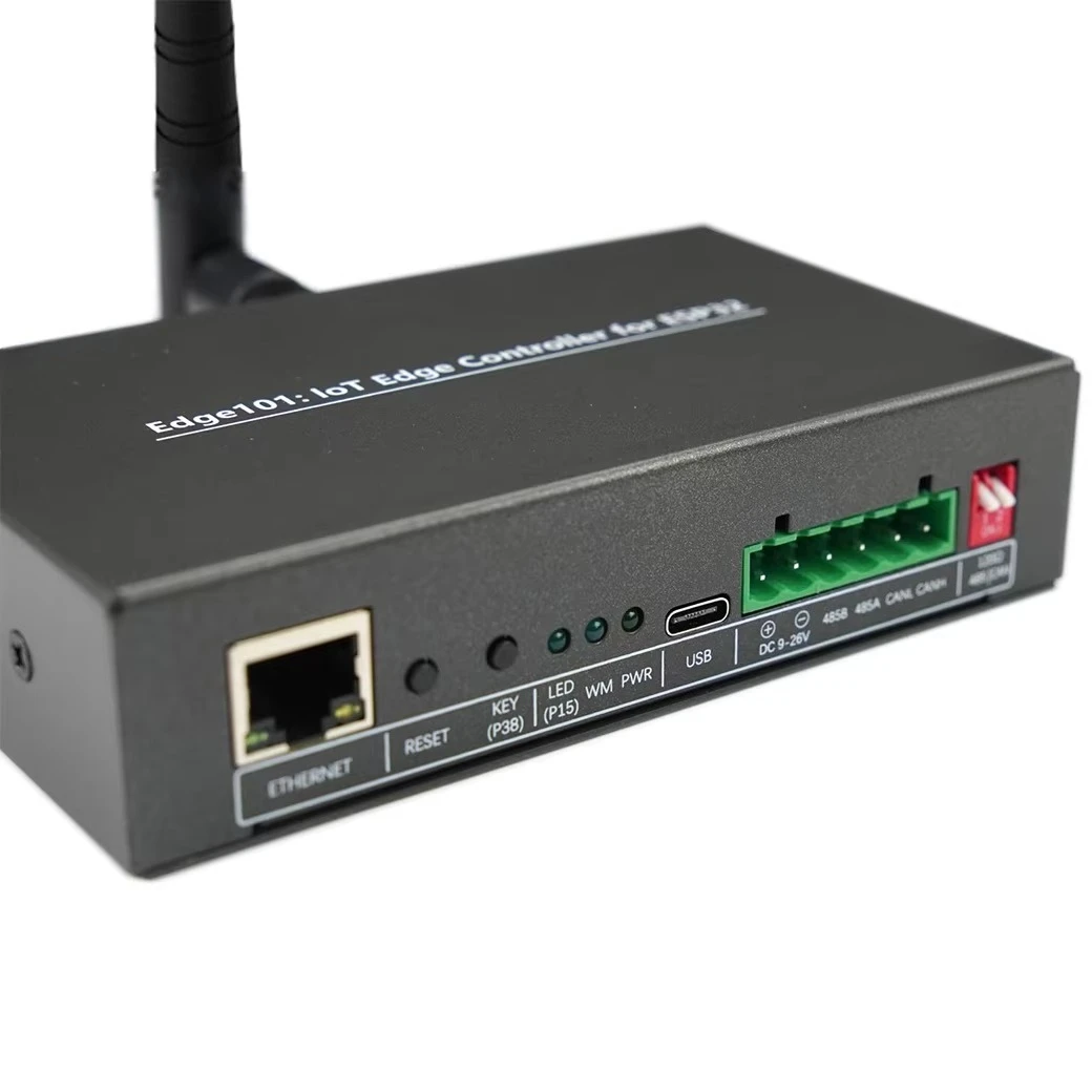 Suitable for DFRobot Edge101 industrial ESP32 IoT controller with dual-core 240MHz RS485 CAN Ethernet TF SIM card slot