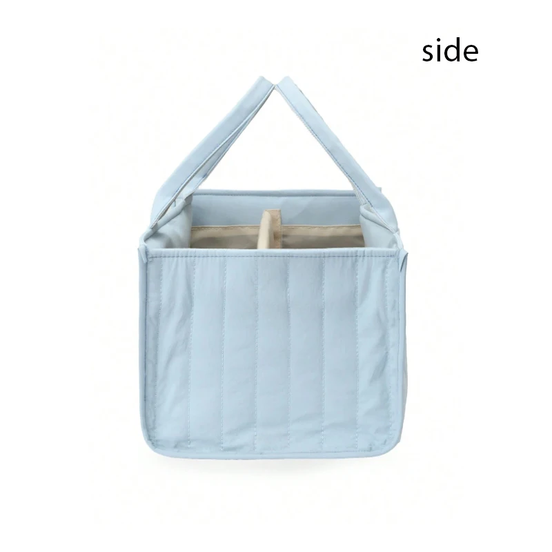 Sac à couches pour maman et bébé, grande capacité, étanche et portable, sac d\'épissage à grille en diamant, littérature