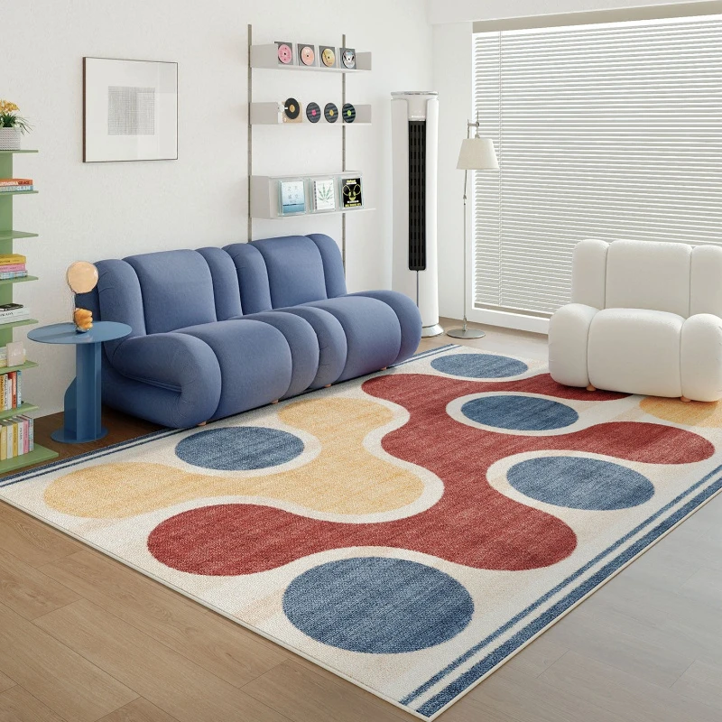 Modern Style Carpets for Living Room Large Area Bedroom Decor Washable Carpet Thick Plush Lounge Rug Fluffy Soft Study Floor Mat