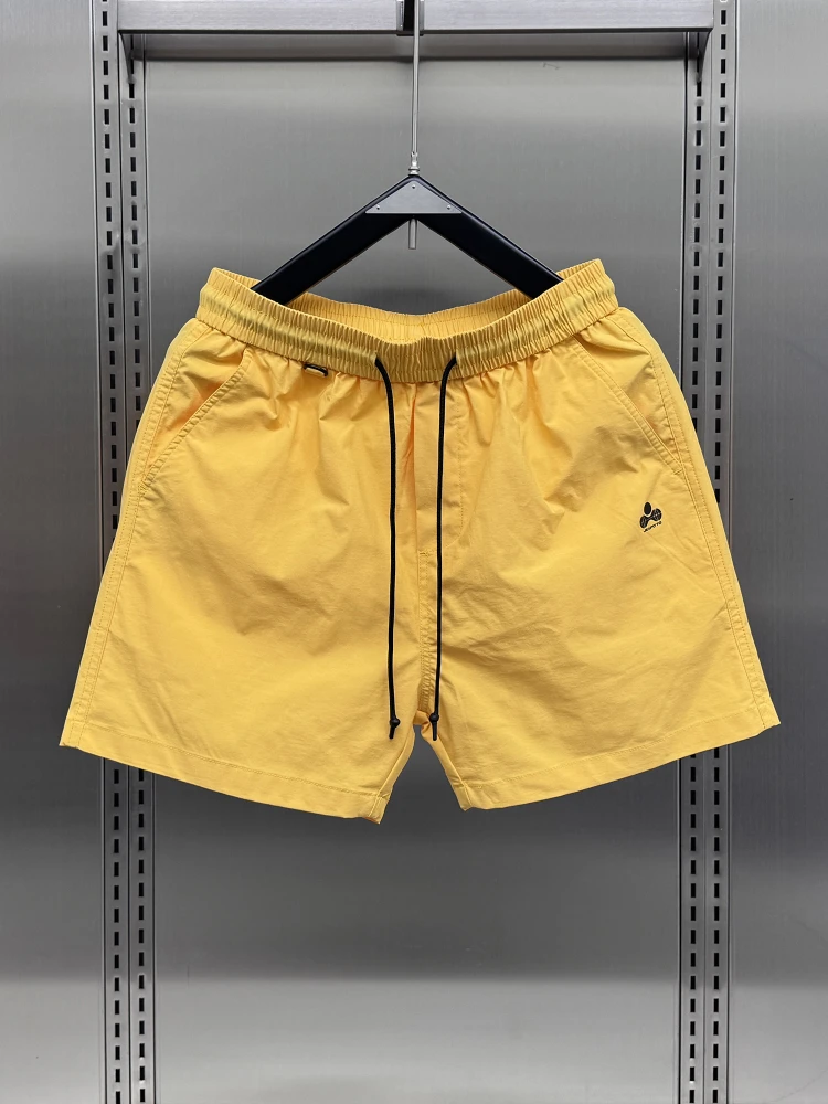 

Faionable Light Weight Candy Color Men's orts Summer 2025 New Couple Sle Pure Color 3/4 Length Beach Pants