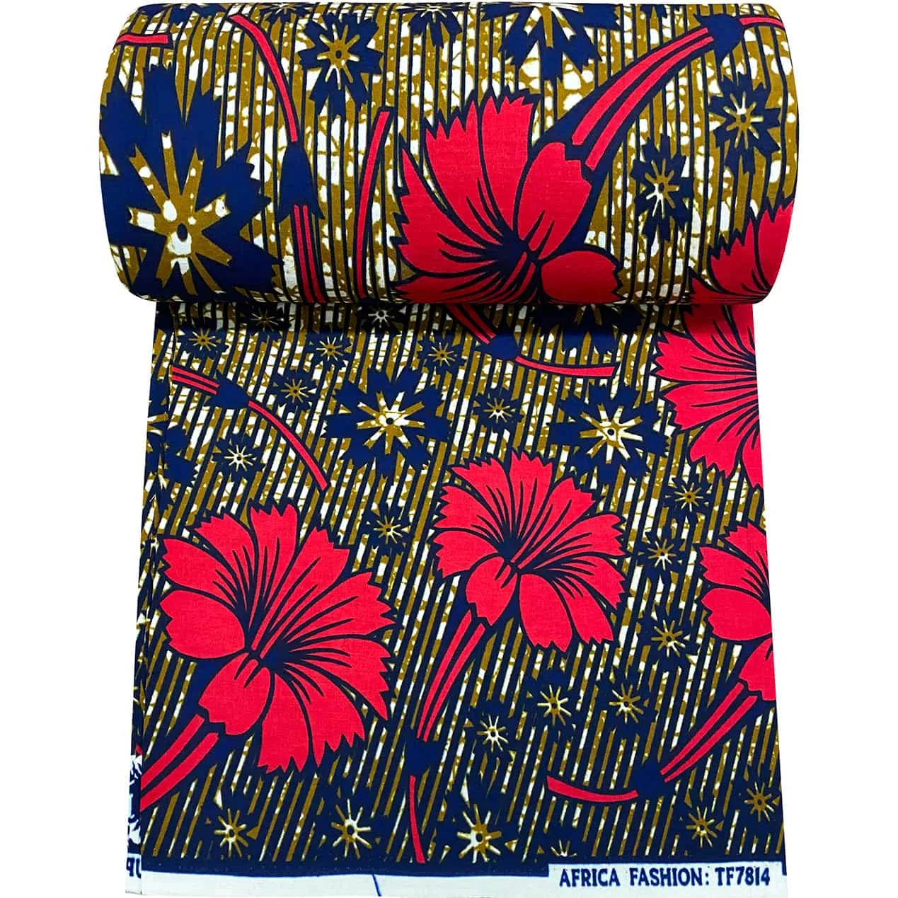 Tessuto di cera con stampa africana in cotone 100% arioso con motivi geometrici per l'artigianato di indumenti casual