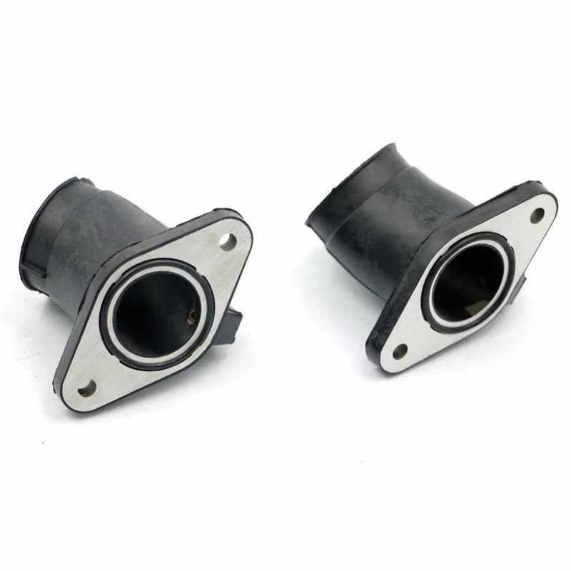 2x motocicleta carburador coletor de admissão botas para yamaha xvs400 xv400 xvs650 1997-2014 drag star/v-star xvs vstar 400 650