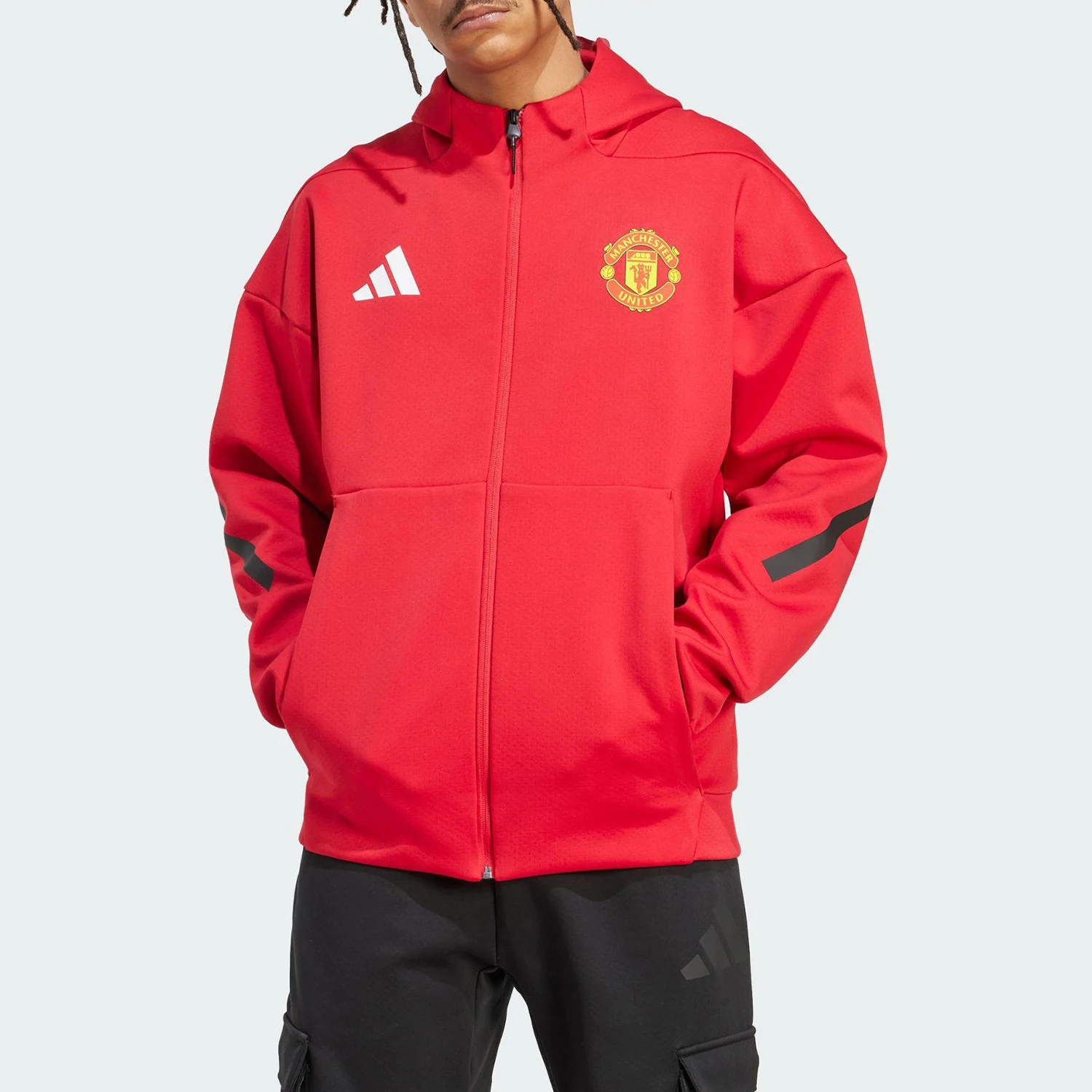 

Мужская спортивная куртка Adidas Authentic MUFC ANTH JKT JN2901
