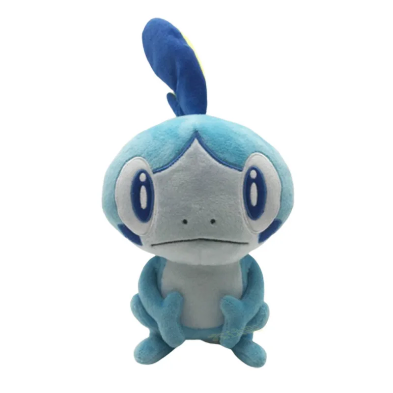 Niedliche Pokemon Sobble Scorbunny Grookey Plüschfigur Cartoon-Elfen-Tier-Spielzeug Sammlerstück Plüschtier Kinder Weihnachtsgeschenke – Detail 3