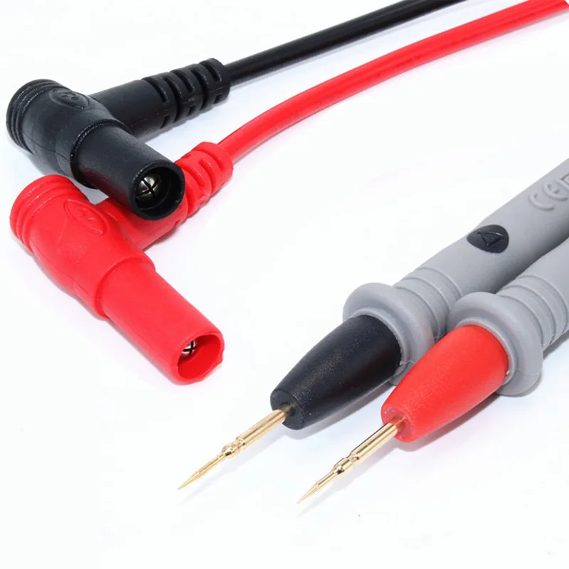 1Pair Universal Digital 1000V 10A 20A Thin Tip Needle Multimeter Multi Meter Test Lead Probe Wire Pen Cable Multimeter Tester