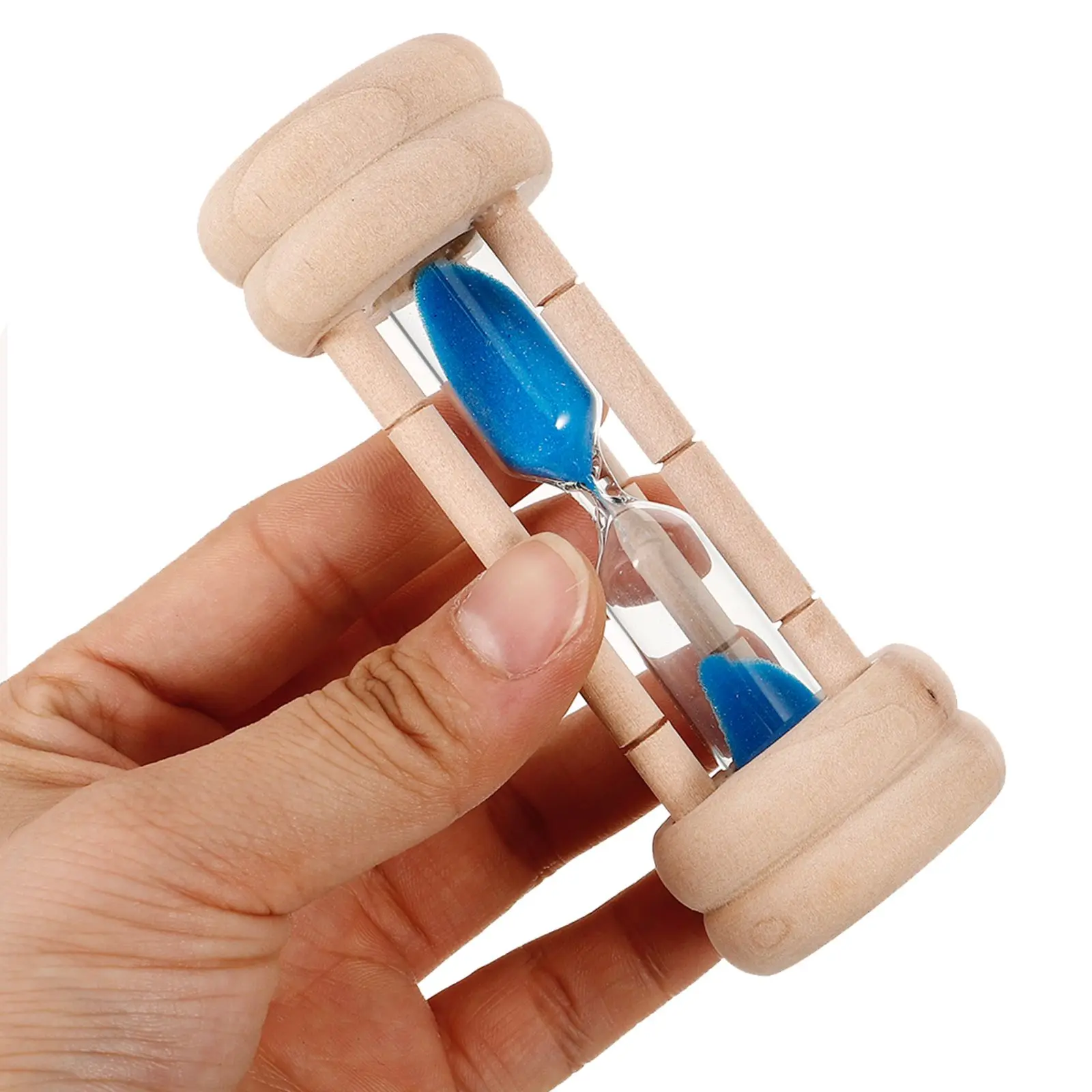 2 minuti per bambini blu S timer per spazzolino timer per bambini per bambini clessidra da scrivania clessidra per bambini al set per la cura giocattolo arredamento