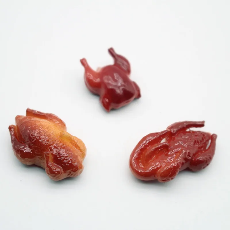 

Dollhouse Christmas Roast Chicken Duck Mini Turkey Roast Scene Model Miniature Food Play Table OB11 Dollhouse BJD Accessories