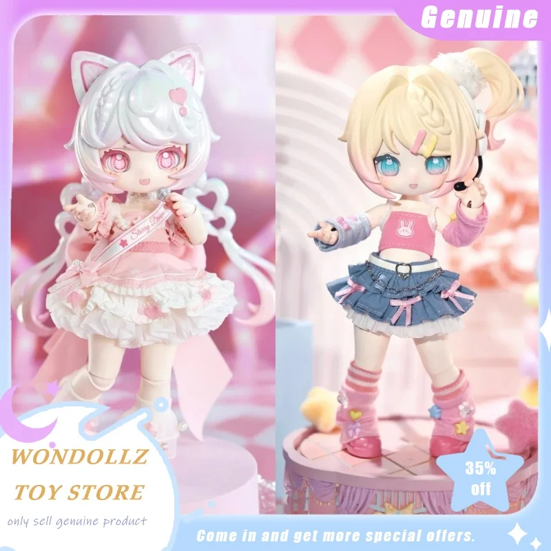 New 1/12 Bjd Star Dream Sweetheart Club Series Blind Box Cute Girls Action Figure Desktop Ornament Trendy Toy Surprise Gift