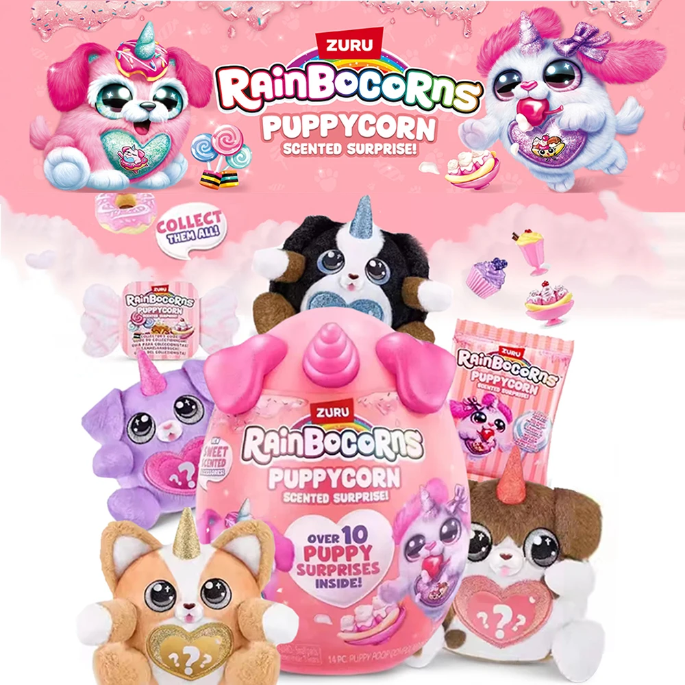 Rainbocorns Zuru Rainbocorns Surprise Puppycorn Scented Surprise Mystery Original Zuru Toys Mini Brands Toys Cute Gift for Girls