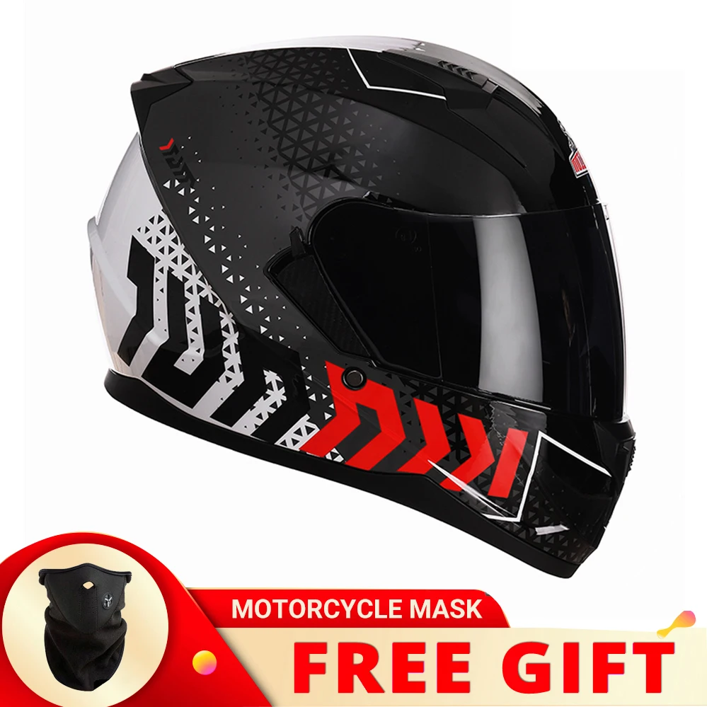 Motorcycle Helmet Bluetooth Full Face Open Face Casco Moto Capacete Motocross Casque ABS Material Safety Protection Men Women