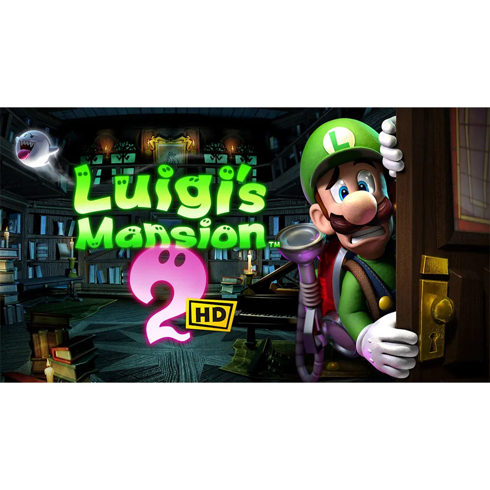 Luigi's Mansion 2 HD Nintendo Switch Game Deals 100% New and Official Physical Game Card Adventure Genre for Nintendo Switch