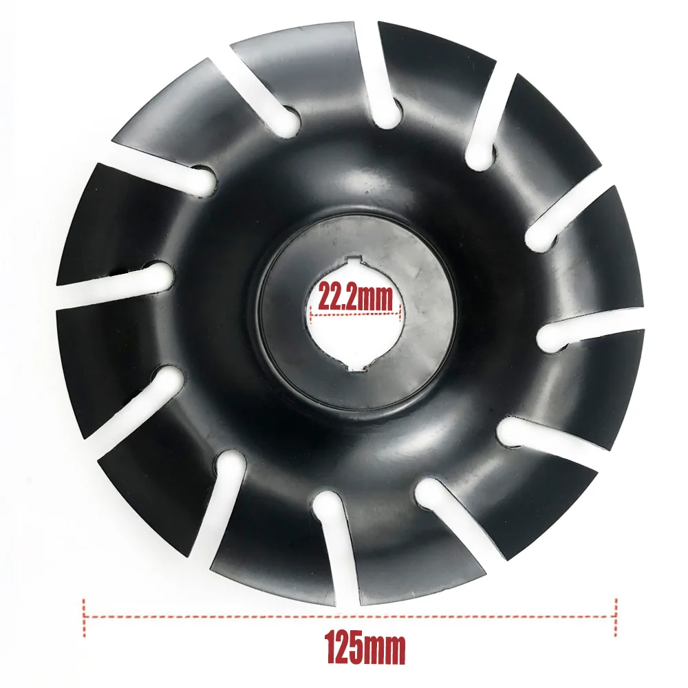 95-125 مللي متر زاوية طحن عجلة الخارجية تشكيل سكين أداة القطع المستخدمة لآلة طحن زاوية الخشب تلميع نحت لتقوم بها بنفسك أداة #6