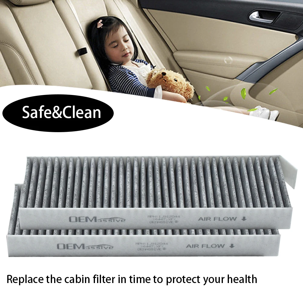 Car Pollen Cabin A/C Air Filter For Peugeot 3008 2009 2010 - 2020 1.6 2.0 HDi EP6 5FV/5FX DV6 9HR/9HZ/9HD DW10 RHH/RHE Engine