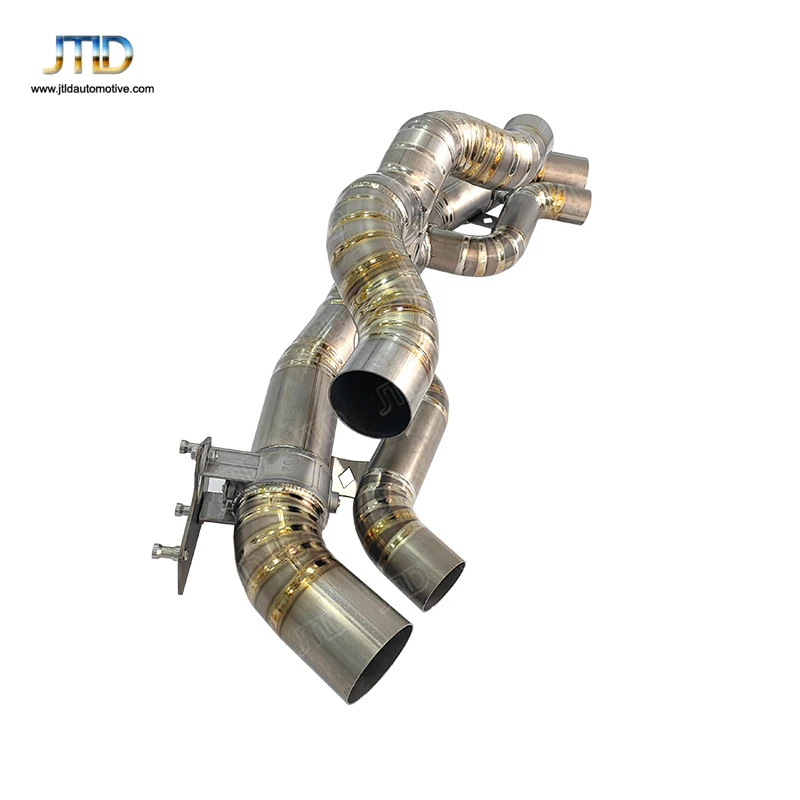 Factory Direct Sales Titanium Original Color Valvetronic Exhaust System Catback Muffler For Porsche 911 Carrera 992 Turbo S