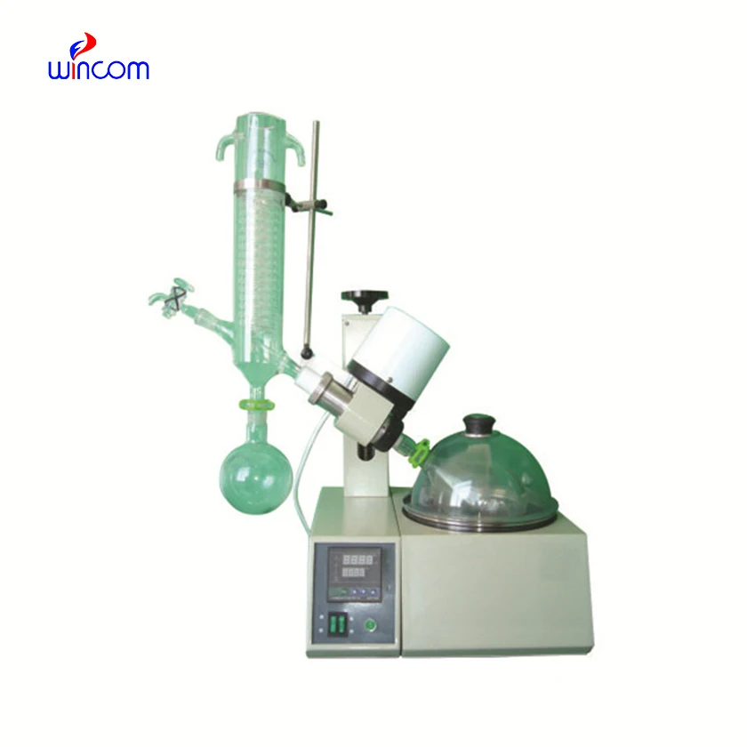 Wincom Distillation Unit Alcohol Distilling Machine Glass Distillation Column Rotary Evaporator Rotary Vacuum Evaporator Price