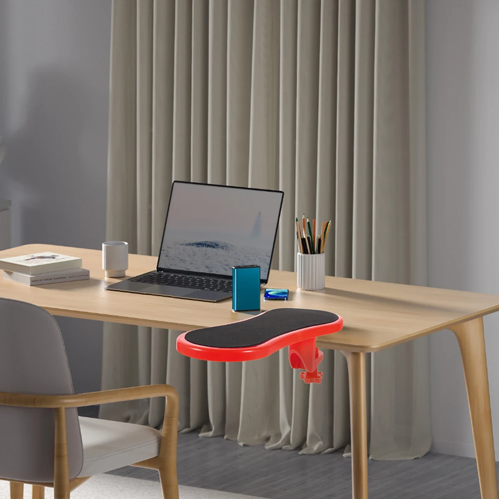 

2Pcs Mouse Pad Non-Slip Desk Arm Rest Support Ergonomic Wrist Rest for Computer Desk Keyboard Wrist Support Keyboard Armrest