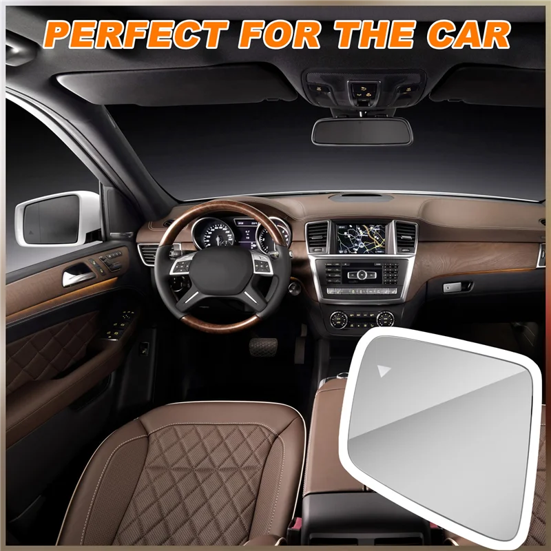 

Car Heated Rearview Mirror Glass With Blind Spot Monitoring A1668100119 For Mercedes-Benz GL350 GL450 GL550 2013-2019