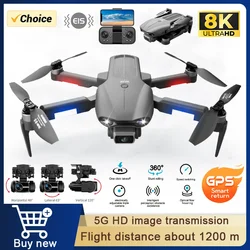 F9 Drone 8K kamera HD GPS profesjonalne czterokierunkowe inteligentne unikanie przeszkód przepływ optyczny składany quadcopter 5G WIFI zabawki RC