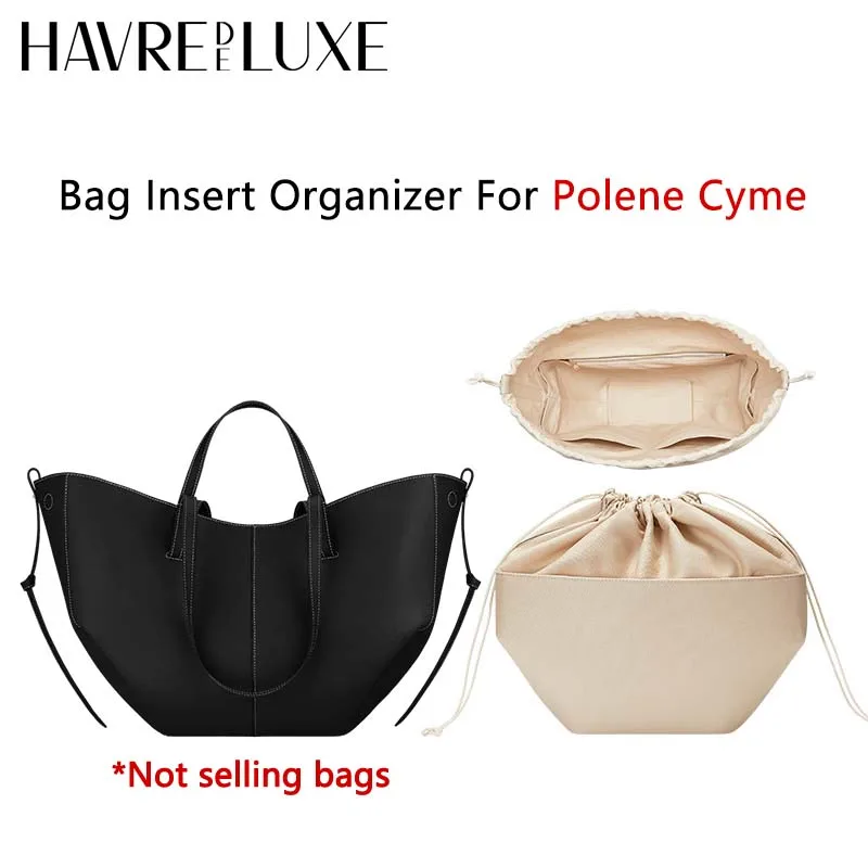 Bag Insert For Polene Cyme Bags Organizer Bag Support Storage Handbag Inner Modification Bag Accessories