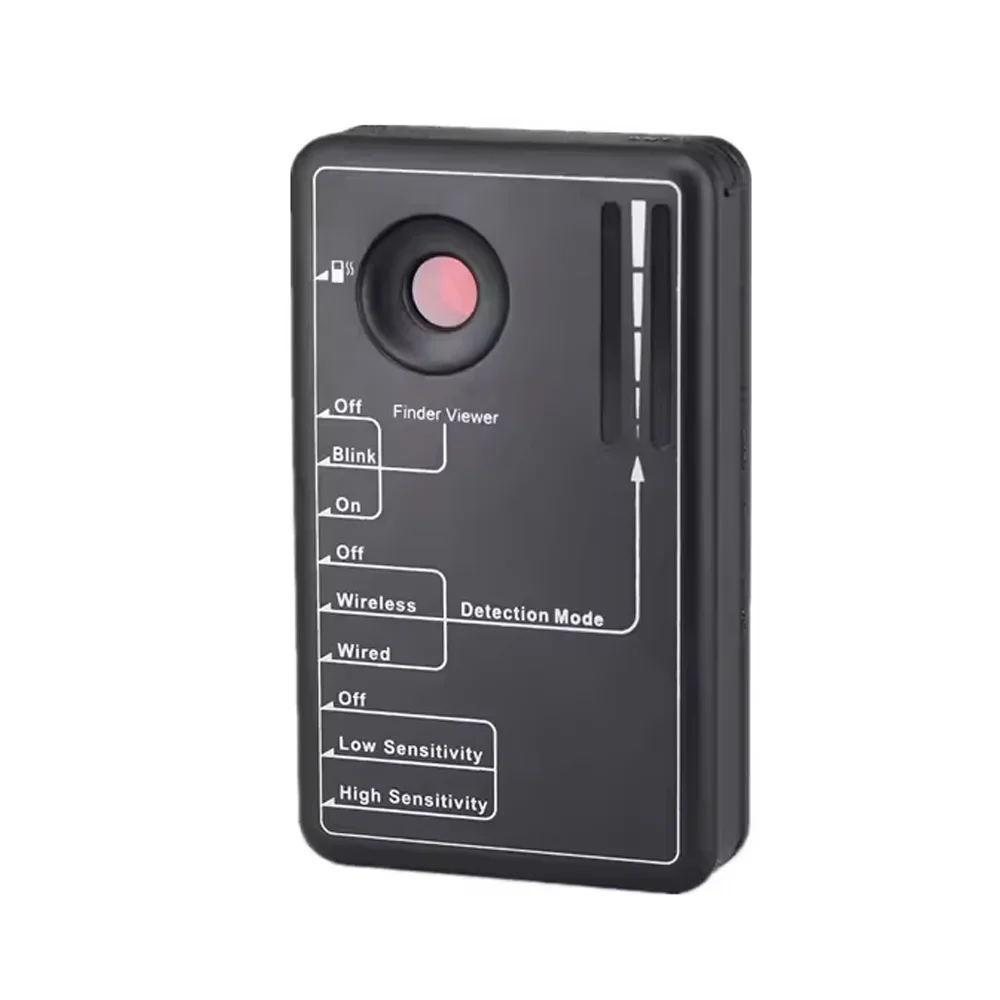 GL-i222 RF Signal Detector, Anti-Eavesdropping Hidden Camera GPS Tracker Bug Finder with 2 Sensitivity Levels
